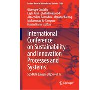 International Conference on Sustainability and Innovation Processes and Systems: SUSTAIN Bahrain 2025, Volume 1