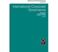 International Corporate Governance: V.18 (Advances In Financial Economics) (Hardcover) Kose John, Anil K Makhija, Stephen P Ferris, Kose John (Auteur)