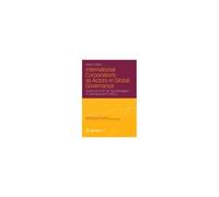 International Corporations As Actors In Global Governance
