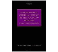 International Criminal Justice At The Yugoslav Tribunal