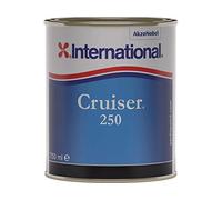 International Cruiser 250 Antofouling Peinture antisalissure 750 ML 2,5 l (2,5 l, Blanc cassé)