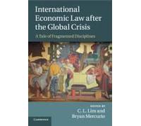 International Economic Law After The Global Crisis