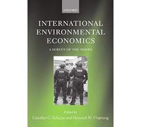International Environmental Economics, A Urvey Of The Issues