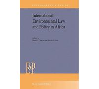 International Environmental Law And Policy In Africa