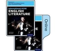 International Gcse English Literature For Oxford International Aqa Examinations