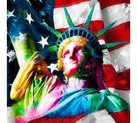 International Graphics IG 7618-3387 Tableau Acrylique Multicolore 30 x 30 cm