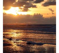 International Graphics - Image prête à l‘accroche - Matthias, Weber - ''Light Fall''- 30 x 30 cm - Impression directe sur verre acrylique