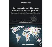 International Human Resource Management
