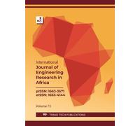 International Journal of Engineering Research in Africa Vol. 73