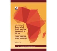 International Journal of Engineering Research in Africa Vol. 74