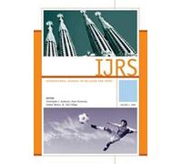 International Journal Of Relgion And Sport: Volume 1
