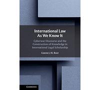 International Law As We Know It
