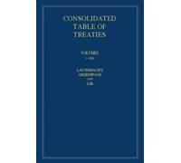 International Law Reports, Consolidated Table Of Treaties
