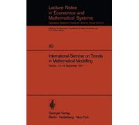 International Seminar On Trends In Mathematical Modelling