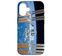 International Space Station ISS Phone Case Astronaut Orbit Coque pour iPhone 16