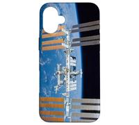 International Space Station ISS Phone Case Astronaut Orbit Coque pour iPhone 16 Plus