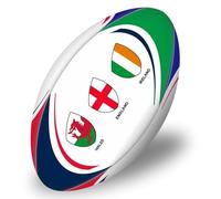 International Tournament Themed Rugby Ball - - 5