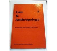 International Yearbook For Legal Anthropology, Volume 8