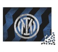 Internazionale Milano Puzzle 1000 Pièces Educa Jouet en Bois Divertissement Créatif Décoration Intérieure Football Clubs Jeu Éducatif Challenge Toy Adultes & Enfants des 14 Ans 38x26cm/1000pcs