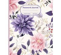 Internet Address & Password Logbook: Senior-Friendly Password Book Large Print Internet Address and Password Organizer for Home and Office Use Professional