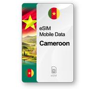 Internet eSIM Cameroun, valable 30 jours, trafic 20 GB