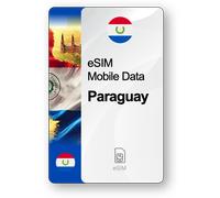 Internet eSIM Paraguay, valable 7 jours, trafic Illimité