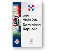 Internet eSIM République dominicaine, valable 7 jours, trafic Illimité