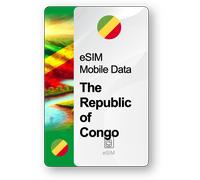 Internet eSIM République du Congo, valable 7 jours, trafic Illimité