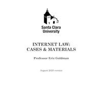 Internet Law: Cases & Materials (2025 Edition)