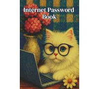 Internet Password Book: Computer Kitten: Password and Website Organizer