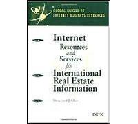 Internet Resources And Services For International Real Estate Information