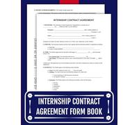 Internship Contract Agreement Form Book: 50 Forms for a Secure and Compliant Internship Program | 8.5 x 11 inches.