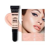 INTEROOKIE Maquillage du visage, contouring, cicatrices d'acné, anti-cernes imperméable à la transpiration, couverture de tatouage en creux, hydratante, couverture longue durée (02#)