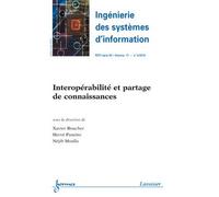 Interoperabilite et partage de connaissances ingenierie des - Boucher - Hermes Science Publications - broché - Livre
