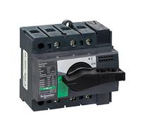 Schneider Electric Disjoncteur INS63 28902 3P 63A poignée rotative compact noir