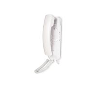 Interphone audio filaire SCS Sentinel AudioCom 2 fils 100 m 16 mélodies IP55 Blanc