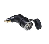 Interphone Cellularline ACCMOTODIN2USB | Adaptateur 12V avec connecteur DIN à Double USB