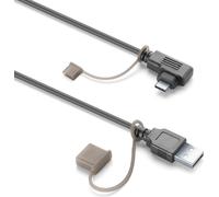 Interphone Cellularline Câble d'alimentation et de données Usb-a/usb-c Ridersync Argent Argent One Size