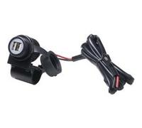 Interphone Cellularline Dual Usb Port For Handlebar - Taille :Edge / Forerunner Large Multicolore G