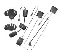 Interphone Cellularline Kit intercom audio 40HD Mini USB Argenté