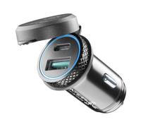 Interphone Cellularline Prise De Courant Usb Usb + Usb C