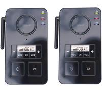 Interphone classique m-e modern-electronics FS 2.1 radio 446 MHz 2000 m noir