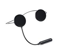 Interphone de moto, casque de moto intégré, interphone intelligent ultra fin 12 mm avec contrôle de la musique et réponse automatique pour communication en plein air et activités sportives