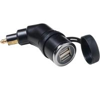 Interphone Cellularline ACCMOTODIN2USB | Adaptateur 12V avec connecteur DIN à Double USB