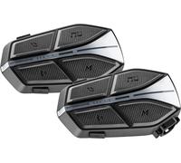 Interphone ERA 1X, système de communication twin set Noir Noir
