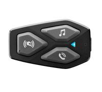 Interphone Intercom UCOM3 Bluetooth 5.1 - kit moto, micro, 10h autonomie, USB-C, étanche (noir)