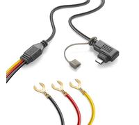 Interphone Cellularline Ridesync 12v Battery Charger Cable Doré