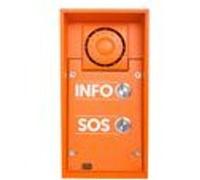 Interphone IP Safety 2 boutons poussoir et double haut-parleur - 9152102W