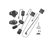 Interphone Cellularline Kit Audio Conector Flat Audio Kit Noir