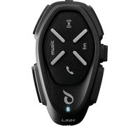 Interphone Link Système Double Pack de Communication Bluetooth, noir